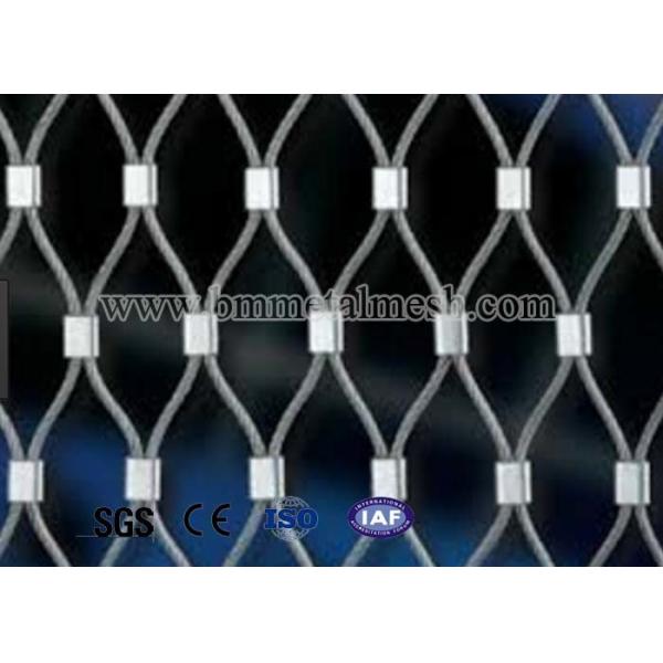 Ferrule Woven X Tend Stainless Steel Cable Mesh 7*7 7*19 For Decoratiion