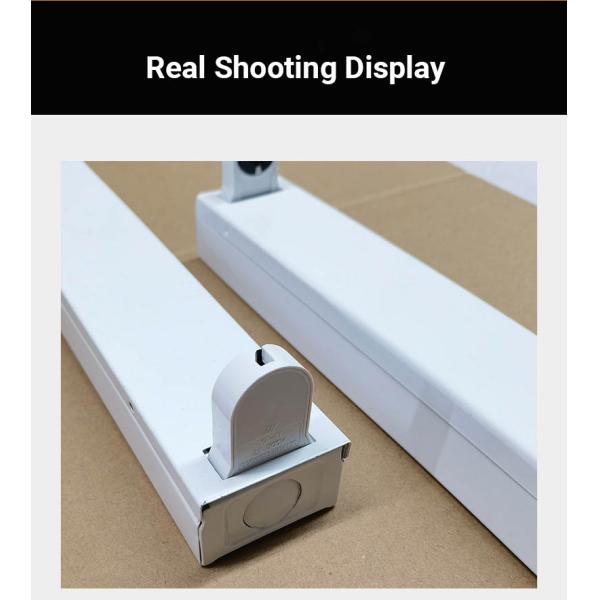 Aluminum Shell T8 LED Bracket for High Luminous Efficacy and 80 Color Rendering Index