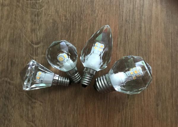 5w Crystal Led Candle Smd2835 Chip 330 Degree Beam Angle For Indoor Decoration