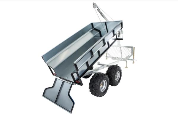 Camping And Utility ATV Trailer Livestock Quad Pull Behind Trailer
