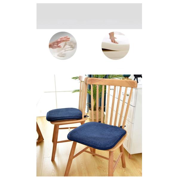 Memory foam seat cushion Polyester antislip cushion with 100% Polyester