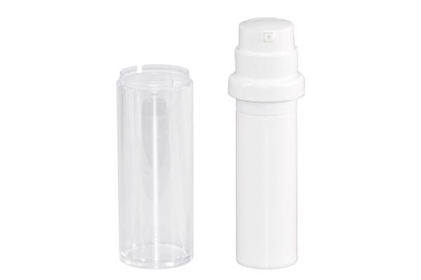 UKMS27 15-30-50m embalagem de cosméticos Garrafa de bomba sem ar de camada dupla