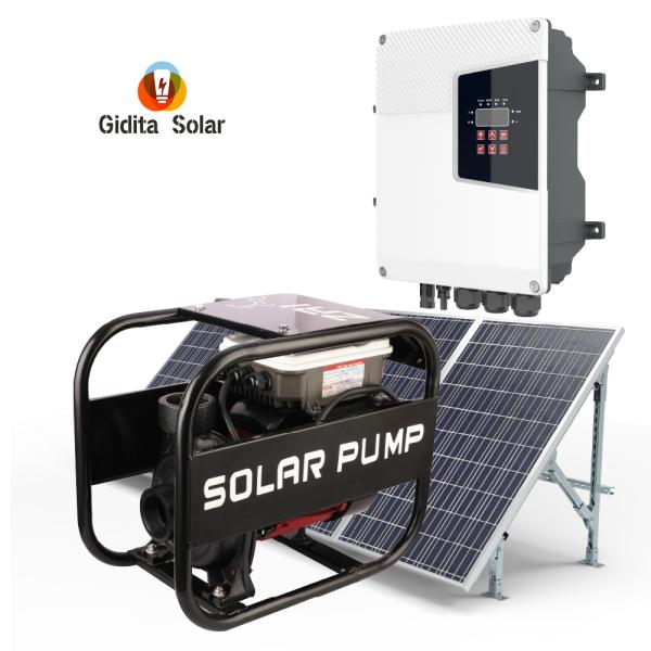 1Hp Solar Water Pump with Max. Head of 14m AC DC Solar Surface Pump