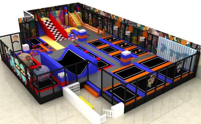 12FT 14FT 15FT Trampoline Park Manufacturer Fade Resistant Trampoline Amusement Park