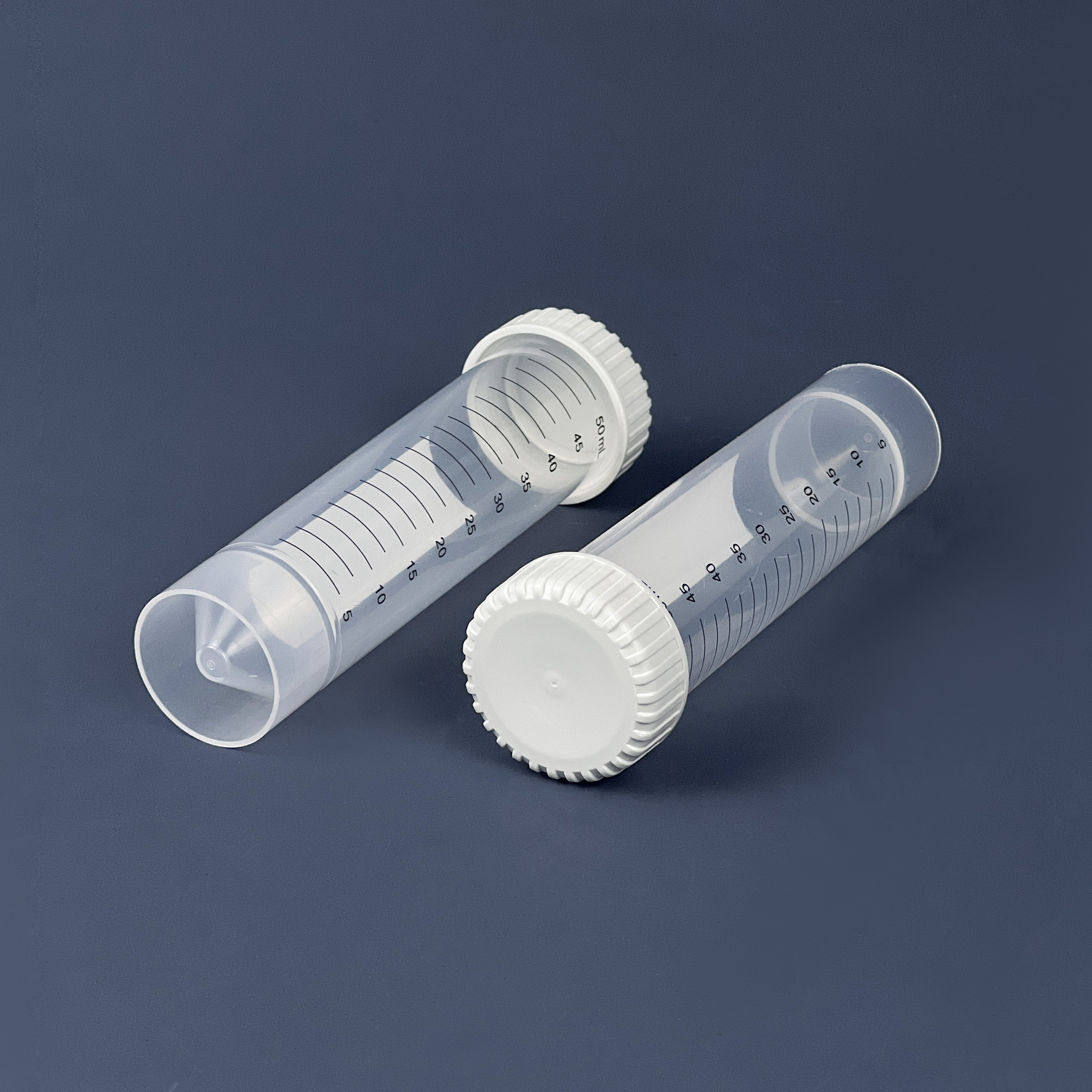 50ml Stand Centrifuge Tubes With Skirted Micro Graduated Sample Tube PP Material