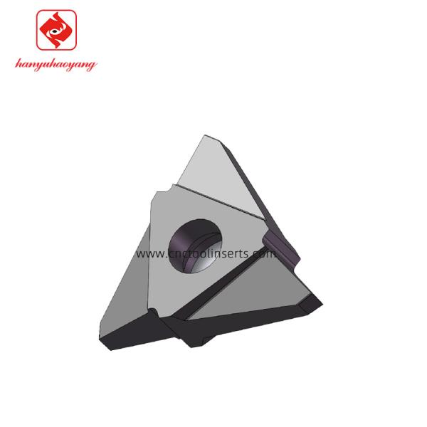 Lame de fraisage cyclone non standard personnalisée 27VERM3.175-29° pour applications automobiles