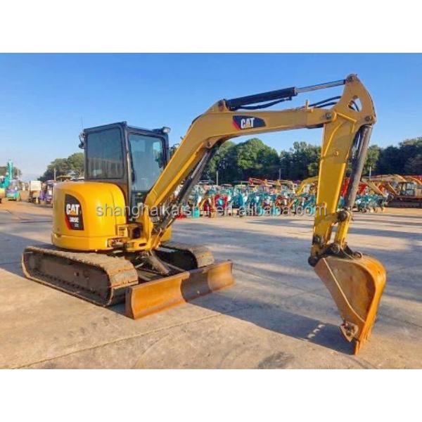 CAT305E Excavadora máquina de escavação de segunda mão com válvula hidráulica original