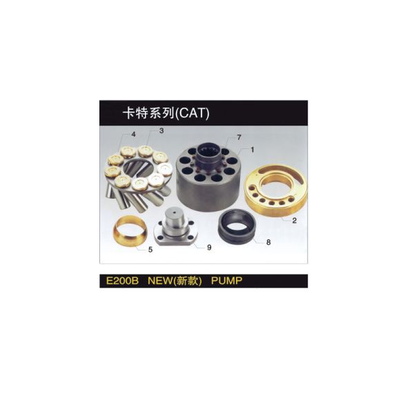 Reliable CAT E200B Hydraulic Pump Parts with Half Year Warranty and Standard Design for Excavators