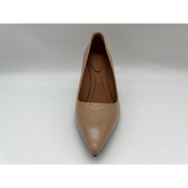 #6 - #11 Womens Leather Dress Shoes 2 Inch Stiletto Heels With Pointed Toe