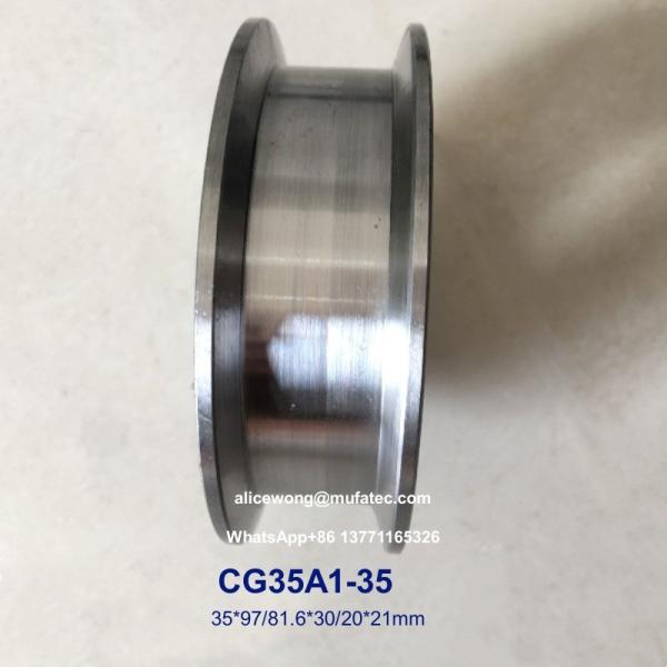 Rolamentos de esferas de flange 35x97/81.6x30/20x21mm para refação de peças de sapre de elevadores CG35A1-35