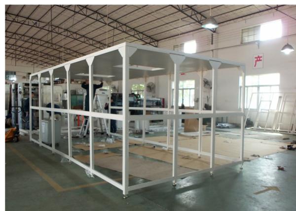 Classe modular 10000 do quarto desinfetado de Softwall do laboratório biológico, quarto desinfetado da farmácia do hospital