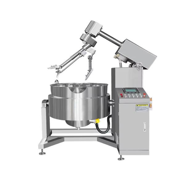 Stainless Steel Steam Jacketed Cooking Kettle For Food And Sauce Making