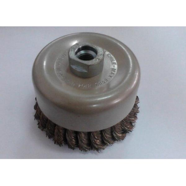 Twisted Cup Brush / Grinder 4 Inch Wire Cup Brush 100mm Outer Diameter