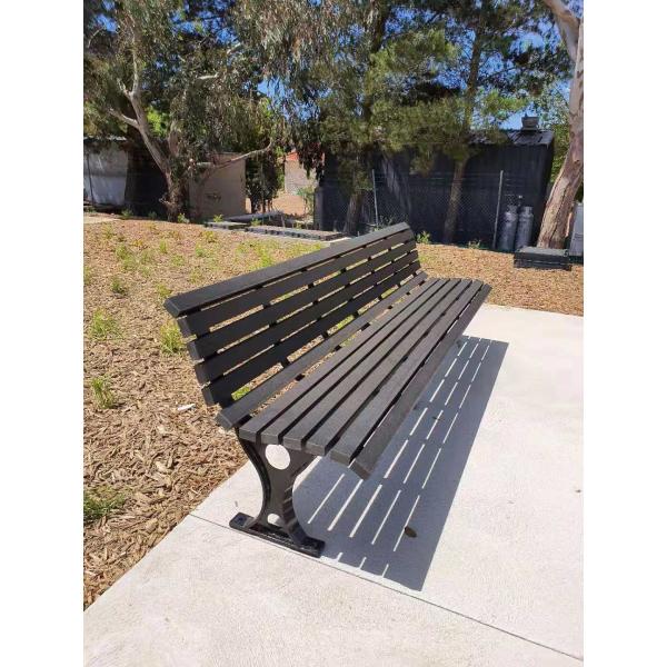 3000 мм длинная наружная деревянная скамейка для кампуса Школьная улица