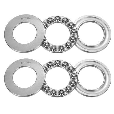 Rolamento de esferas de tração de aço cromado 51104 Rolamento de rolos de linha única 20x35x10