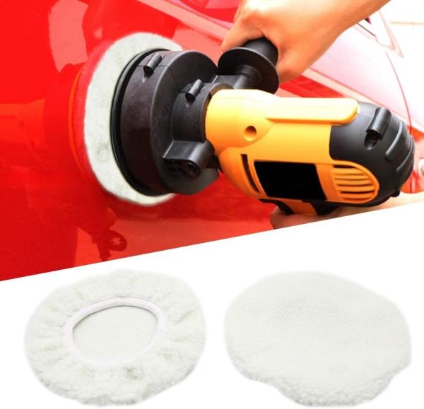 Customized White Car Polisher Bonnet Polishing Bonnet For Car Bodies