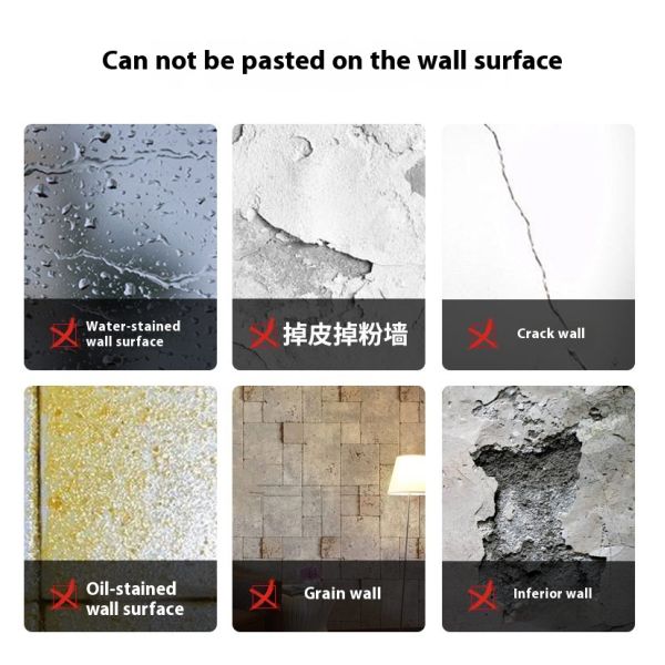 Acrylic Adhesive Removable for Magic Tape No Trace Back Arrow Tape for Photos Nail-Free Hook Artifact for Wide