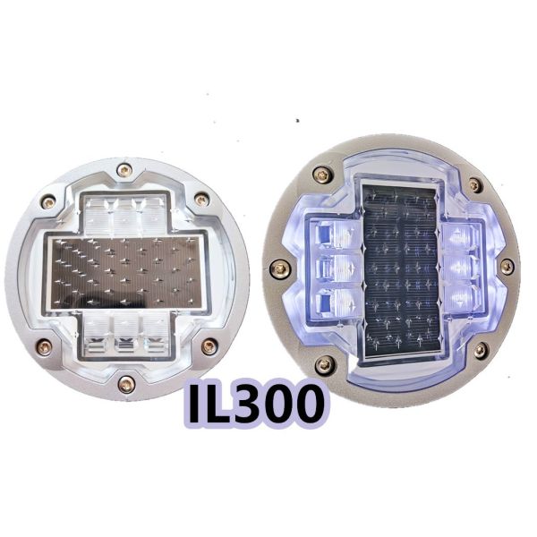 IP68 Waterproof 30Ton Load Bearing Solar Road Stud with 800m Visibility LED Cat Eye Road Stud