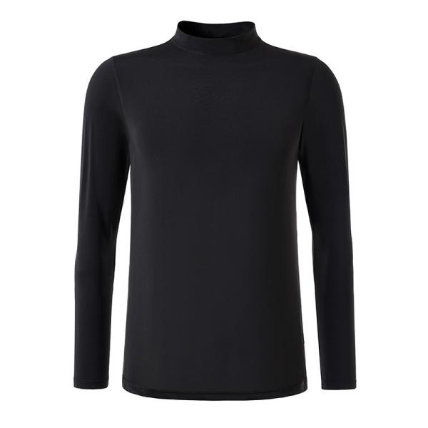                  Golf Clothes Men′s Spring and Summer Sunscreen T-Shirt Ice Silk Leggings Long Sleeve High Neck Korean Version of Quick Dry Cool Feeling Ball Suit             