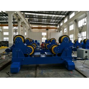 ролик заварки танка 150T кладет обычный сваривая вращатель в постель с моторизованными вагонами