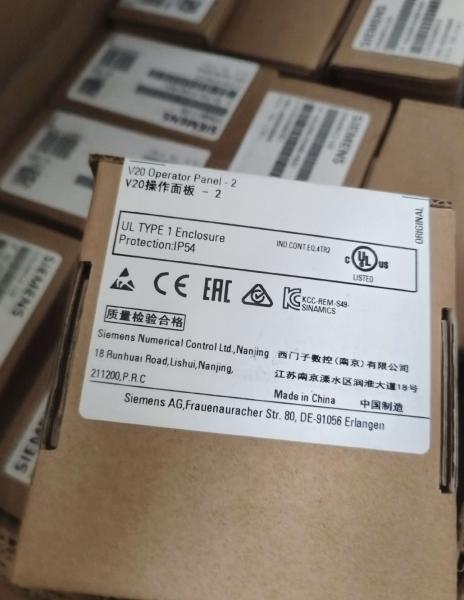 6SL3255-0VA00-4BA1 SINAMICS V20 BOP Panel for V20 inverter Original PLC Industrial Equipment