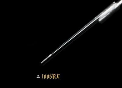 50 - Pack Single Tattoo Needles 1RL Round Liner 1003RL , Individual Pack With Sterilization Indicator