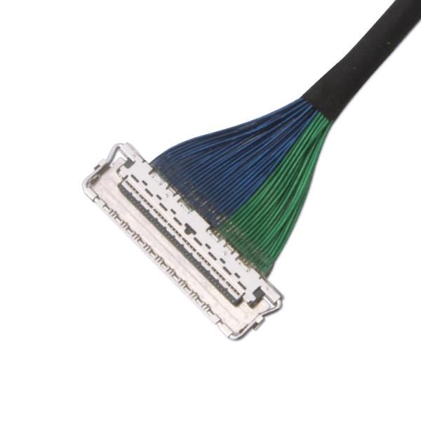60 PIN Micro Coaxial Cable, cabo do edp dos lvds 060T 01 do SINAL DE ADIÇÃO 20788 de EMI Shielding Cable I Pex CABLINE-CA II
