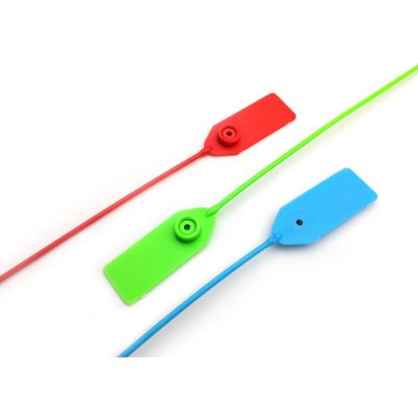 600mm Length Plastic Security Seal with PP and Stainless Steel Material for 269.5 N Tensile Strength Container Security Lock