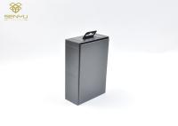 Acessórios móveis pretos que empacotam o carregador sem fio feito sob encomenda de Logo Qi 10w