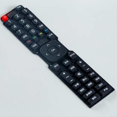 A cola Epoxy impermeável do OEM revestiu teclados numéricos feitos sob encomenda da borracha de silicone