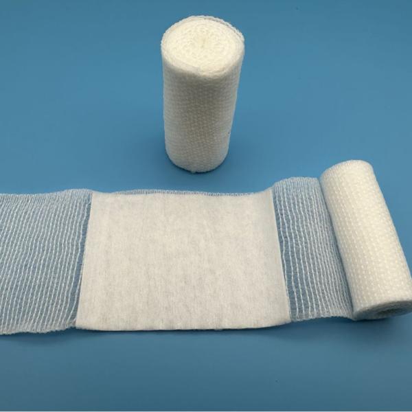 Elastic Non Stick Bandage Fluff Dried Absorbent Sterile Gauze Dressings