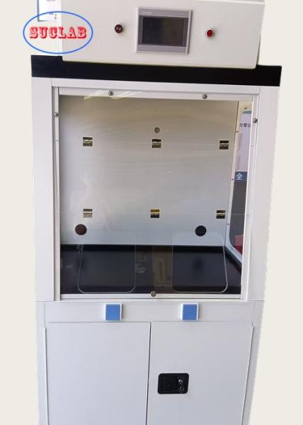 Chemical Resistant Phenolic Resin Working Surface Filter Fume Hood for Noise Level ≤60dB in Laboratory Air Filtration