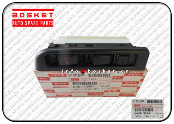 8-98147228-0 ISUZU NHRのための8981472280台のトラックの電動操作窓スイッチ