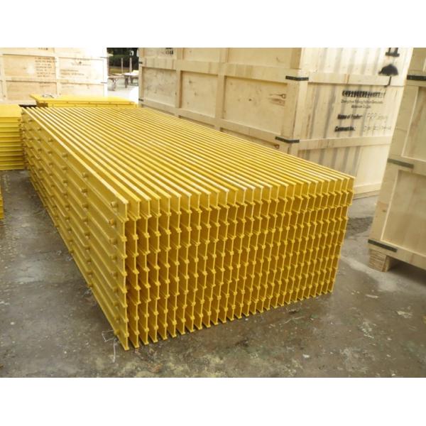 Customized Mesh Size Pultruded FRP GRP Fiberglass Plastic Grating for Cutting Services