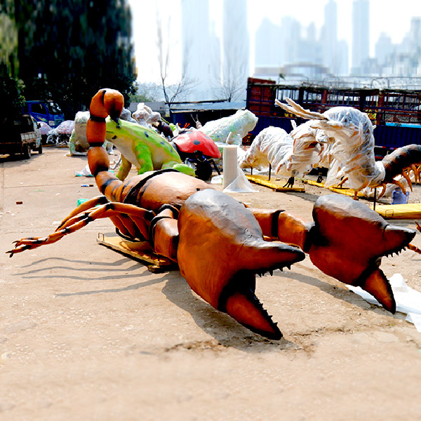 Insect Theme Park Giant Simulation Robotic Animatronic Bug Scorpion Model