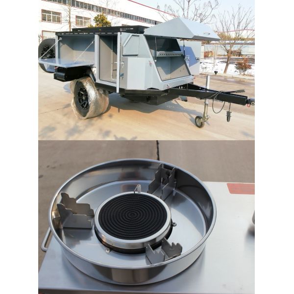 Factory Small off Road caravan Car off Road Camping Trailer Camper Travel Trailer