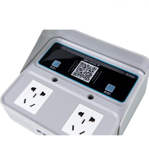 2 Way AC powered 10A Electric Car Charging Sockets plastic shell for home appliances
