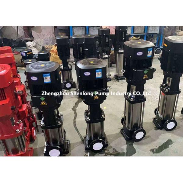 Acero inoxidable 304 316 Bomba de agua centrífuga de varias etapas vertical