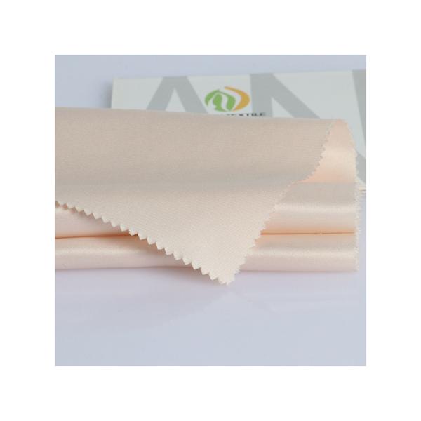 silk touch RECYCLED POLYESTER  producer Factory Wholesale Recycled Matt Satin 50D*50D Recycle Fabric