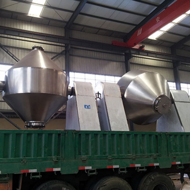 Conical Vacuum Drying Chamber 2000L Rotary Cone Vacuum Dryer Machine For Granule Product