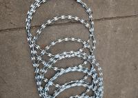 Rolo de arame farpado galvanizado de segurança