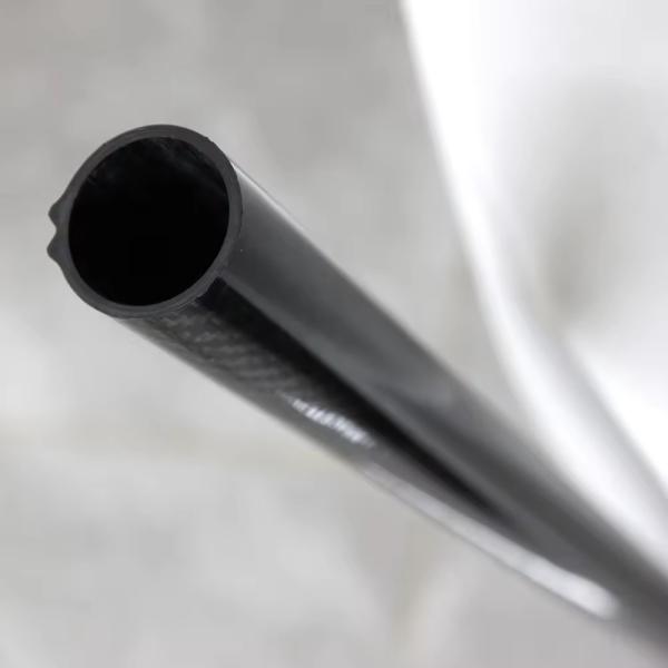 OEM custom carbon fiber spearfishing barrel for fishing rod round shaped carbon fiber tube