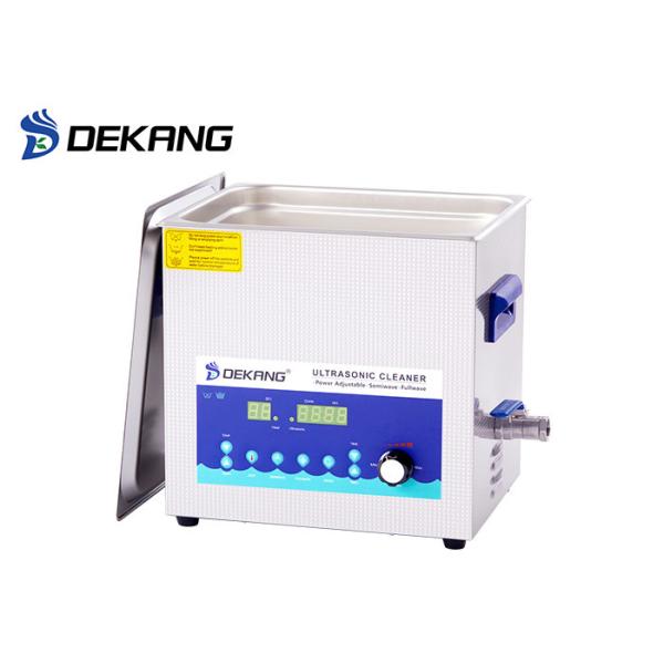 Heating And Timing Ultrasonic Cleaning Machine , 10L Ultrasonic Parts Cleaner