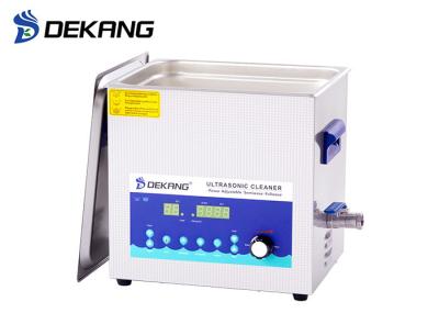 Heating And Timing Ultrasonic Cleaning Machine , 10L Ultrasonic Parts Cleaner 