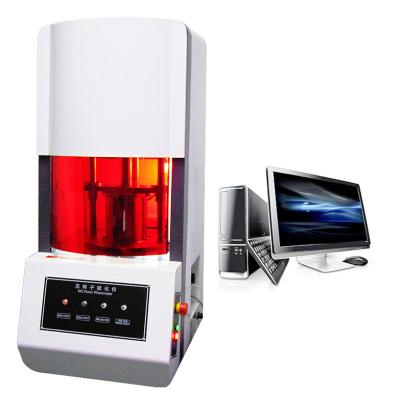 ASTM D5289 Machine d'essai pour le caoutchouc plastique Pas de rotor Rhéomètre Instrument ISO 6502