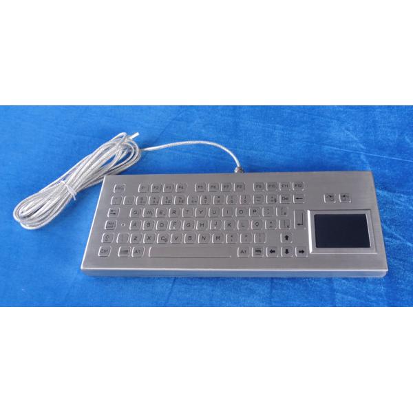 Weatherproof клавиатура металла нержавеющей клавиатуры промышленная с touchpad и функциональными клавишами