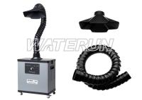 Una soldadura del extractor del humo del top del banco del brazo 80W, máquina purificadora de aire de poco ruido
