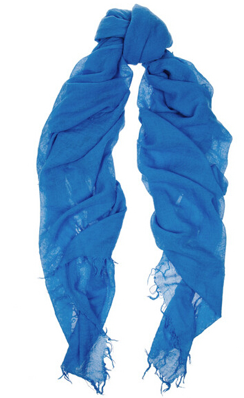 Lady Fashion Wool And Nylon blended Knitted Scarf