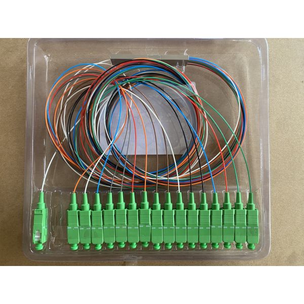 Fiber Optic Splitter 1x16 SC/APC PLC Single Mode ODF Optical Fibers