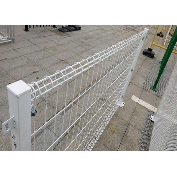 Двойная загородка сада двойника 5.0mm круга сварила провод Pvc европейского стандарта покрыл